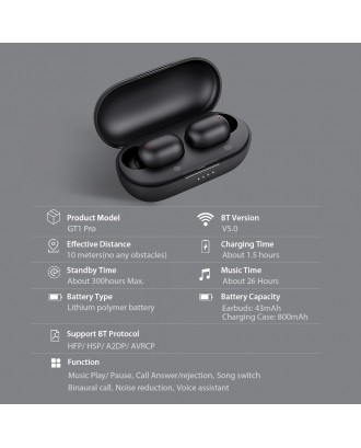 Xiaomi Haylou GT1 Pro TWS Wireless Earphones With 800mAh Charging Case