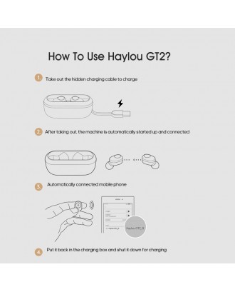 Xiaomi Haylou GT2 TWS BT Earphones