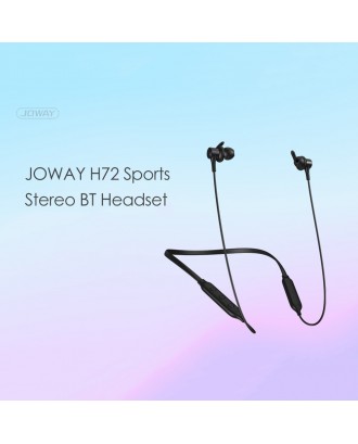 JOWAY H72 Wire-less BT5.0 Headsets 3D Surround Sound Neck-Hanging Sports Stereo BT Headset Headphones