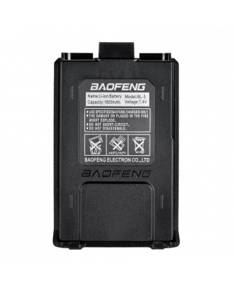BAOFENG BL-5L High Capacity 7.4V 2100mAh Li-ion Extended Battery for Baofeng UV 5R UV-5R Two-way Radio Batteries