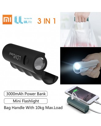 Xiaomi UL Life Power Bank Mini LED Light 3000mAh
