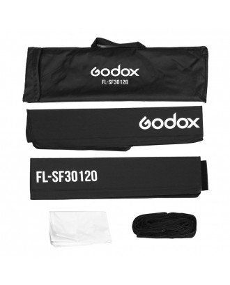 Godox FL-SF30120 Softbox Kit with Honeycomb Grid Soft Cloth Carry Bag for Godox FL150R Flexible LED Light Roll-Flex Photo Light for Video Recording Portrait Product Photography