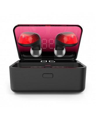 ES01 TWS Earbuds Touch-controlled True Wireless Earphone IPX5 Waterproof Sports Headset with Mic Charging Box