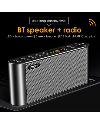 Q8 Portable Speaker Wirelessly BT Audio Speaker USB HiFi Loudspeaker Box