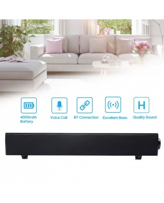 HS-BT168 Wire-less BT Speaker Sound Box Support AUX TF Card U Disk USB Powered Built-in 4000mah Rechargeable Batterys Compatible with Android / iOS Mini Portable