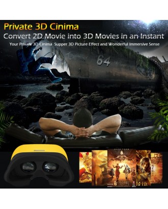 Bao Feng Mo Jing XD-4 VR Virtual Reality Glasses 3D VR Glasses Headset 3D Movie Game Universal for Android iOS Smart Phones within 4.7 to 5.7 Inches
