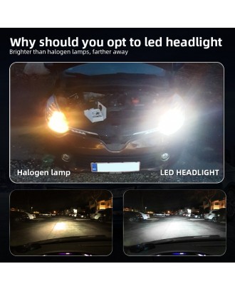 2Pcs Car LED Headlight Bulbs LED Driving Lamp All-in-one Conversion Kit H8/H9/H11 36W 6000LM 9V-36V