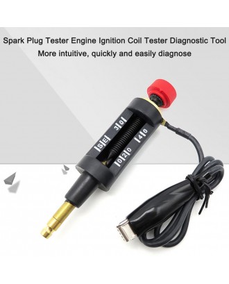 Spark Plug Tester Engine Ignition Coil Tester Diagnostic Tool