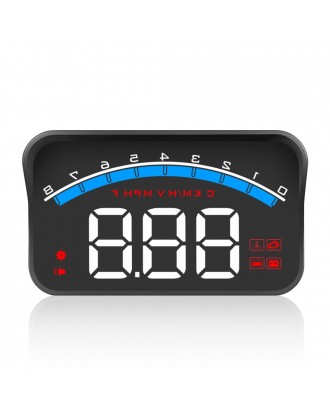 Universal M6S Car HUD Display ODB II GPS Speedometer Tachometer Speed/Water Temperature/Voltage LED Head Up Display Projector Auto Truck SUV RV 3.5