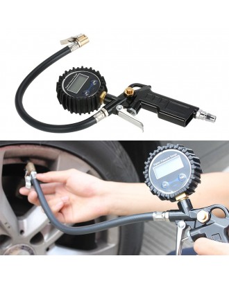 Digital Tire Pressure Gauge 10-220PSI  for Car Truck Motorcycle Bicycle