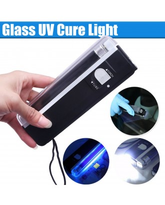 Portable Cure Light Ultraviolet UV LED Light Repair Kit Car Window Glass Windshield Repair Tool