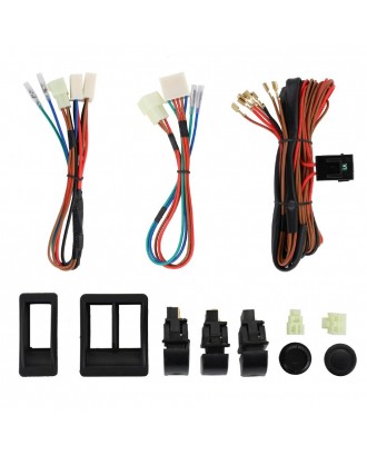 Car Window Closer Electric Window Control Master Switch 12V/24V Universal Auto Windows Roll Up Closing Module for Car 2 Front Door Switch