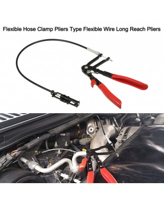 Flexible Hose Clamp Pliers Wire Long Reach Pliers Car Repairs Hose Clamp Removal Hand Tools Auto Vehicle Tools