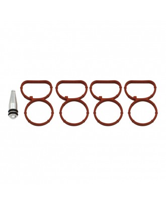 Swirl Flap Flaps Plug Blank Removal Replacement with Gaskets for BMW N47 2.0