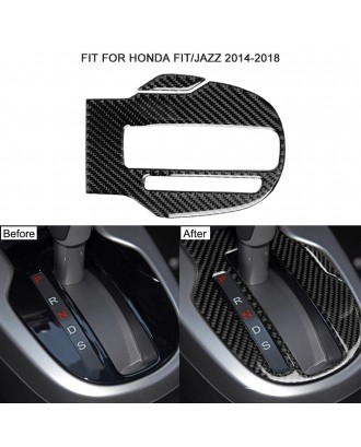 Car Gear Panel Inner-frame Stickers Shift Knob Trim Fit for Honda Fit/Jazz 2014-2018 Vehicle Protective Accessories