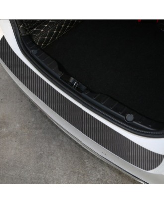 6pcs Universal Car Bumper Guard Decal Door Plate Still Sticker Anti-Scratch Carbon Fiber Bumper Protector Trim Car Accessories