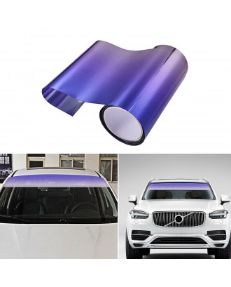 Upper Front Windshield Sun Protection Sheet Gradient Auto Staining Film Creative Windshield Stickers Vehicle Body Decals Decoration