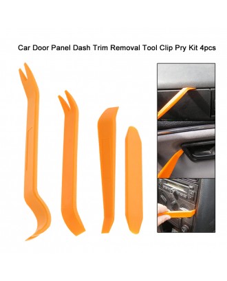 4pcs Car Door Trim Removal Tool Panel Dash Radio Body Clip Installer Pry Kit