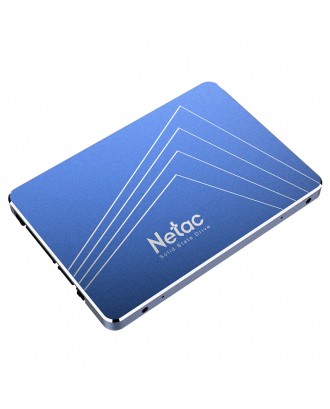 [Package A] Netac N600S 720GB SATA3 High Speed SSD (Blue) + Yvnne HD213 SATA To USB 3.0 External Hard Drive Enclosure Case (Black)