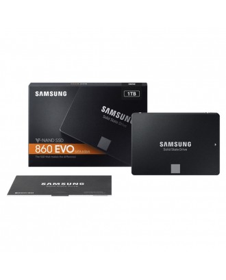 Original Samsung 860 EVO 1TB SATA3 SSD 2.5 Inch Read 550MB/s - Black