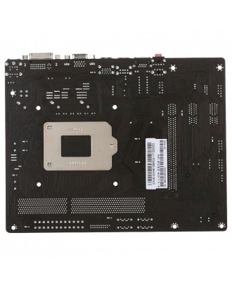 Colorful C.H81M Plus V24A Motherboard Intel Chipset LGA 1150 mATX USB3.0 SATA3 DDR3 DVI+VGA - Black
