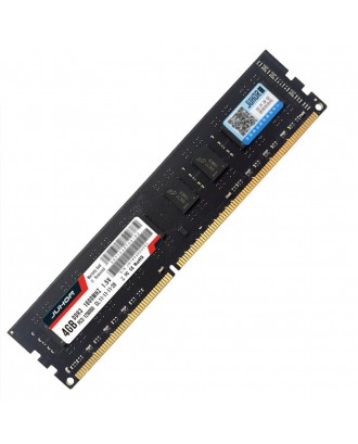 Juhor DDR3 4G 1600Mhz 1.5V 240 Pin RAM Desktop Memory Module For PC Computer - Black