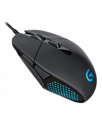 Logitech G302 Daedalus Prime MOBA Wired Optical Gaming Mouse Lightweight Design 4000 DPI For PC / Laptop - Black