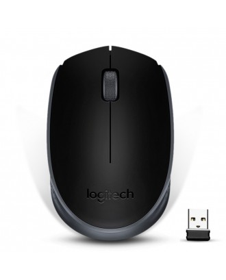 Logitech M171 2.4G Wireless Mouse Plug and Play - Black