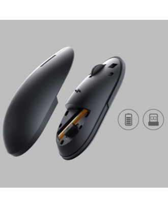 Xiaomi Wireless Mouse 2 Mute Portable Ultra-thin 2.4G Wireless 1000DPI For PC Laptop - Black