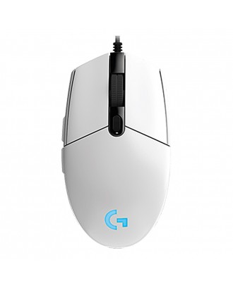 Logitech G102 Prodigy Wired Gaming Mouse 6 Programmable Keys RGB Backlight 6000DPI - White