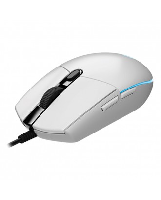 Logitech G102 Prodigy Wired Gaming Mouse 6 Programmable Keys RGB Backlight 6000DPI - White