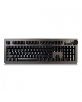 Ajazz AK60 Wired Mechanical Gaming Keyboard Backlight Cherry Black Switch 104 Classic Layout - Black
