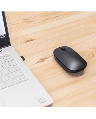 Xiaomi Mouse 2 WSB01TM RF 2.4G 1200DPI 4 Keys Mi Wireless Mouse - Black