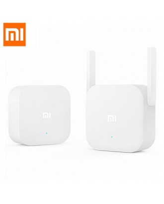 Original Xiaomi 300Mbps 2.4G WiFi Home Plug Wireless Power Line Transmission Plug And Play Ethernet Adapter US Plug - White