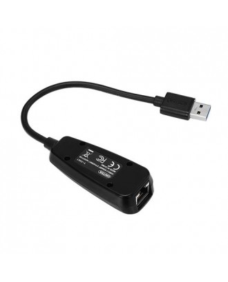 Unitek Y-3461BK USB3.0 to LAN/1000M 30MB/Seconds Transmission Network Card - Black