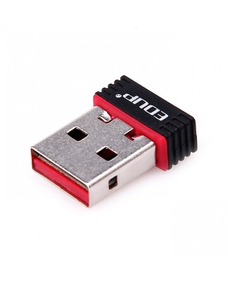 EDUP EP-N8508 Ultra-Mini Nano USB 2.0 802.11n 150Mbps Wifi/WLAN Wireless Network Card Adapter for Windows Vista/XP/7/MAC