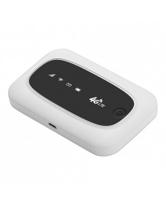 M6 4G TDD-LTE/FDD-LTE/WCDMA/GSM Wireless WIFI Mobile Router Built-in Battery - White
