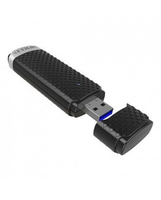 EDUP EP-AC1617 1200Mbps WiFi Adapter Dual-band 2.4GHz 5.8GHz WiFi USB 3.0 Adapter Widely Compatible - Black