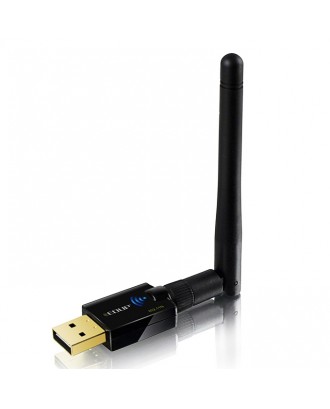 EDUP EP-MS1559 802.11b/g/n 300Mbps Wireless USB Adapter WiFi Network Card Support AP - Black