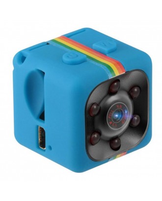 Quelima SQ11 Mini DV Camera HD 1080P Night Vision Wide Angle DV Motion Recorder - Blue