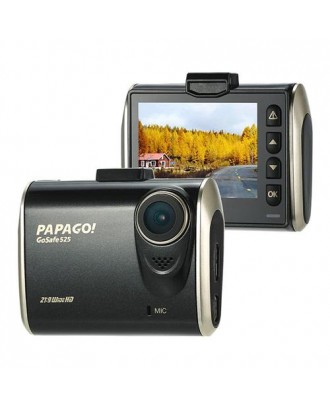 PAPAGO GoSafe 525 Ambarella A7L OV4689 2.0 Inches LCD Display Car DVR Camera G Sensor 1296P 155 Degrees Angle Night Vision - Black + Gold