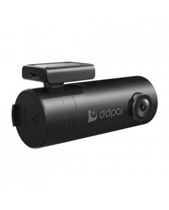 DDPai Mini 1080P Car DVR Camera Built-in Dual WiFi Dash Camera Road Camcorder 140 Degree - Black