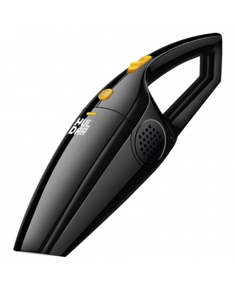 HULDRA HL-CY001 Portable Wired Handheld Car Vacuum Cleaner 120W Power - Black