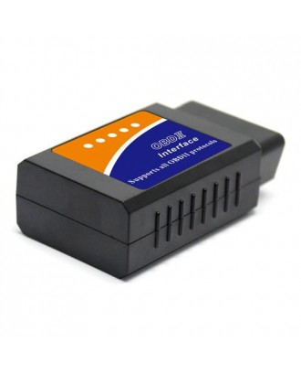 V03H2-1 OBD2 V1.5 Car Diagnostic Interface Tool Bluetooth 2.0 Widely Compatible - Black